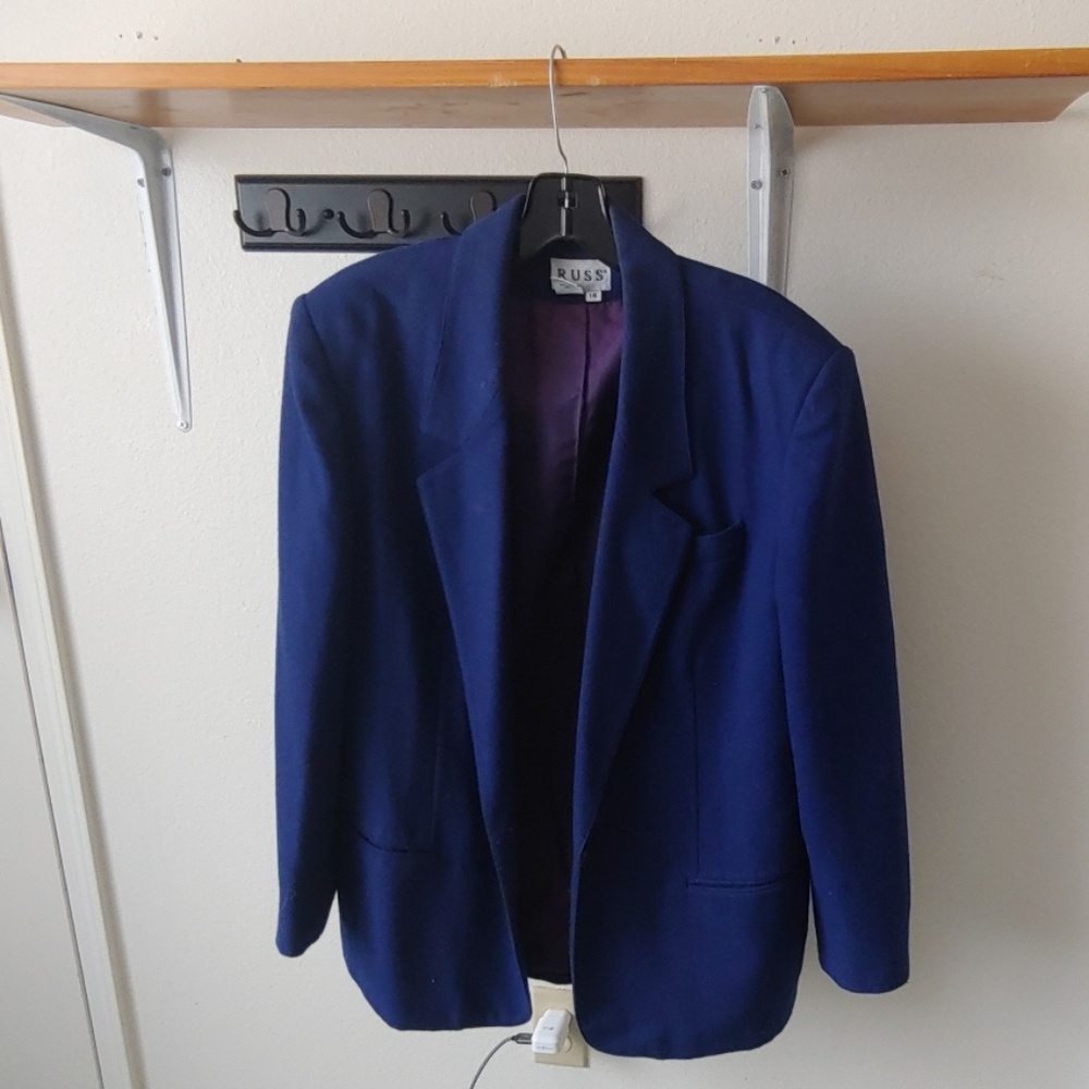 Vintage Navy Blazer